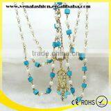 Nickle Free Boho Style Small Moq Jewelry Head Chain Headband thumbnail-6