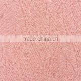 Leaf Shape Have the Drape Imitation Linen Frivolous Breathable Polyester Jacquard Fabric thumbnail-2