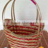 2016 Cheap Price Recycled Bamboo Hanging Vegetable Basket thumbnail-1