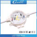 Waterproof Design Colorful Led Star Pixel PH20/25cm Super Size Led Display for Bridge Lighting Decoration