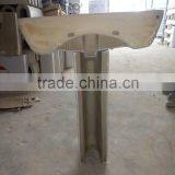 Bathroom Sanitary Ware Ceramic Wash Basin With Pedestal Single Hole Wash Basin Cheap Bathroom Basin P001 thumbnail-2