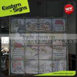Eye Catching Fabric Printed Dye Sublamtion Printing Polyester Graphic Pop Display thumbnail-1