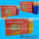 CLEANNING BAMBOO TOOTHPICKS WITH BOX CASE CONTAINER