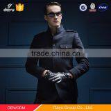 Stand Collar Men Wool Jacket thumbnail-2