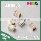 New 2.0x1.25x1.1mm Sanan Led Chip 25mA 0805 Bi-color Red White Smd Led thumbnail-3