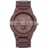 Man Wooden Watch Skin Gray Wooden Case Even Strap / Japan's Six-Pin With A Calendar Movement thumbnail-2
