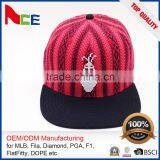 Cool Plain Custom Embroidery Customize High Quality 5 Panel Acrylic Snapback Caps thumbnail-2