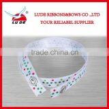 2014 New Design Printed Satin Ribbon Bracelet thumbnail-5