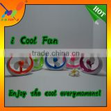 Factory direct selling fan new promotion summer gifts Mini plastic Fan,Colorful Portable Table USB Fan.