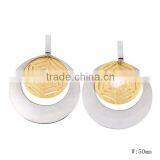 SRE0018 Most Popular Products Round Earrings Spider Webs Shape Drop Earrings Stainless Steel Earrings thumbnail-1