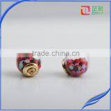 Aros Double Pearl Rhinestone Crystal Earrings for Women Crystal Gold Stud Earrings Jewelry Accessary thumbnail-3