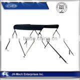 New Balck 3 Bow Bimini Boat Tops Includes Hardwares With 1 Inch Aluminum Frame thumbnail-1