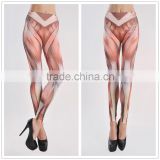 Sublimated yoga tights