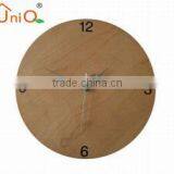 12 Inch Round Manufacturer Supply MDF Wood Wall Clock
