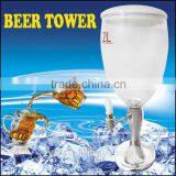 tabletop beer tower