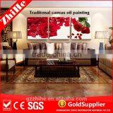 Wholesale Oil Painting With Ceramic Flower Pot Painting Designs of Canvas Painting for Home Decor thumbnail-2