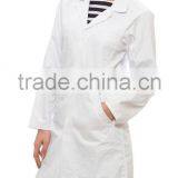 OEM Ladies White Polycotton Lab Coat for Women thumbnail-1