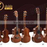Soprano all sapele rosewood fingerboard mahogany neck ukulele