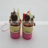 Hot Promotion Pvc Ice Cream Keychain