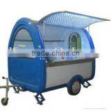 Mobile Hand Push Food Cart Price for Sale thumbnail-3