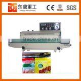Three Row Printing Plastic Bags Sealing Machine With Good Quality