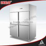 Four Doors Upright Commercial Stainless Steel Door Freezer/Marine Freezer/Small Upright Freezers thumbnail-1