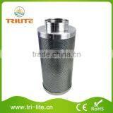5"x16" (12.5x40cm) Odor Scrubber Stainless Steel Activated Carbon Filters thumbnail-1