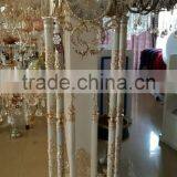 Antique French Brass Mounted Crystal and Marble Clock, Pendulum and Chiming Clock thumbnail-5