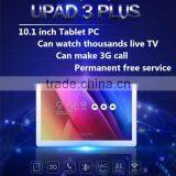 Dual SIM Eco Android 5.1 Tablet PC, Wifi Bluetooth Allwin 1/16GB Best Tablet Support 3G Call/ Global Live TV/Adult Sexy Video thumbnail-2