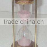 Wood Sand Timer, Hourglass Sand Timer, Minute Sand Timer, Sand Hourglass, Hourglass Timer, Brass Sand Timer, Timer thumbnail-4