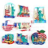 American Tourist Souvenirs New York City 3d Resin Custom Fridge Magnet thumbnail-1