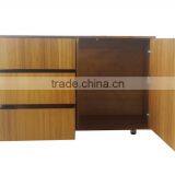 Solid Bamboo Furniture Sideboard Storage Cabinet thumbnail-2