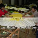 China wholesale manufacturer make PU fake fairy tale world decorative artificial huge chysanthemum flower for decoration