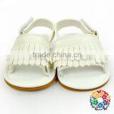 Wholesale Soft Sole Moccasins Prewalker Tassel Pink Girls Sandals thumbnail-2