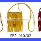 Cheap Vintage Fancy Design Coffee Suede Tassel Baby Kids Change Purse thumbnail-5