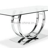 Modern Stainless Steel Coffee Table Base Wholesale Chrome Metal Table Legs FF-063
