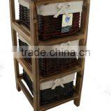 Living Room Furniture Wicker Basket Furniture Rattan / Wicker Cabinets thumbnail-2