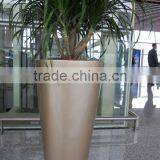 Gold Fiberglass Planter thumbnail-2