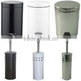 Colorful Metal Pedal Bin and Toilet Brush thumbnail-6
