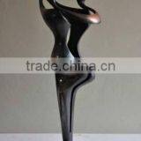 New Products Couple Brass Decorative Abstract Statue for Sale thumbnail-1