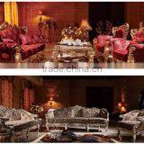 MS-1410-04 Leading Antique Furniture Sofa Set With Cushion thumbnail-4