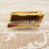 Lot of 3 Vintage Cardboard Christmas Village Pieces thumbnail-3