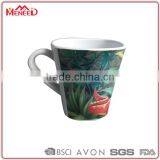 EU Standard Plastic Drinkware Custom Printed Melamine Drinking Mug thumbnail-1
