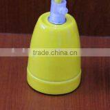 E27 High Frequency Ceramic Glazed Lampholder With Ceiling Rose and Braided Cable thumbnail-5