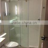 Top Hanging Stainless Steel Glass Sliding Door thumbnail-1