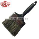 4" Tin Plated Plastic Handle Balck Bristle Paint Brush thumbnail-2