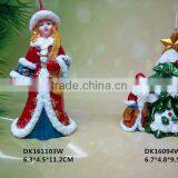 Christmas Beautiful Girl Carved Candle Deocration thumbnail-1
