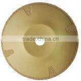 Vacuum Brazed Diamond Grinding Disc/diamond Cutting Blade/Brazed Diamond Polishing Disc thumbnail-1