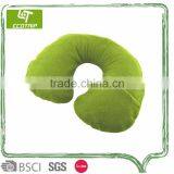 New High Quality Custom Logo 2017 Wholesale Soft u Shape Inflatable Travel Pillow Neck thumbnail-1