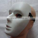 PVC Plastic Jabbawockeez Hiphop White Dance Face Mask for Dance False Face Mask thumbnail-6